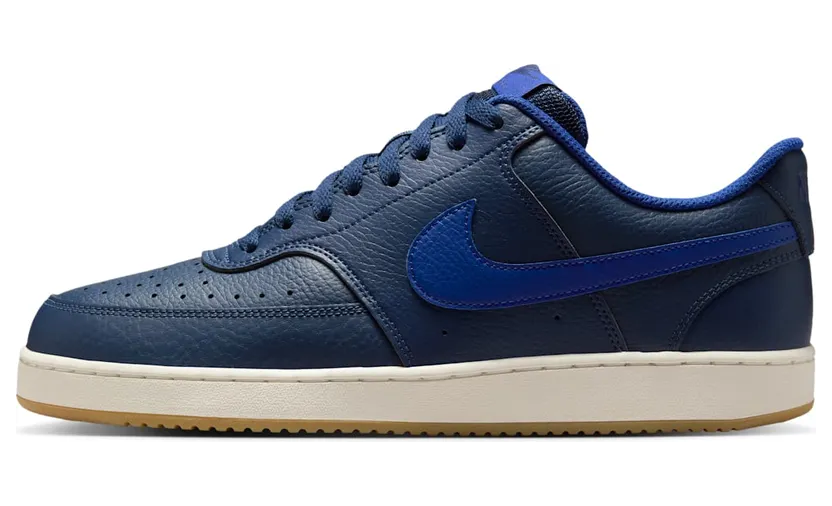 Nike Court Vision Low Midnight Navy Sail Gum Light Brown Deep Royal Blue (CD5463-400)