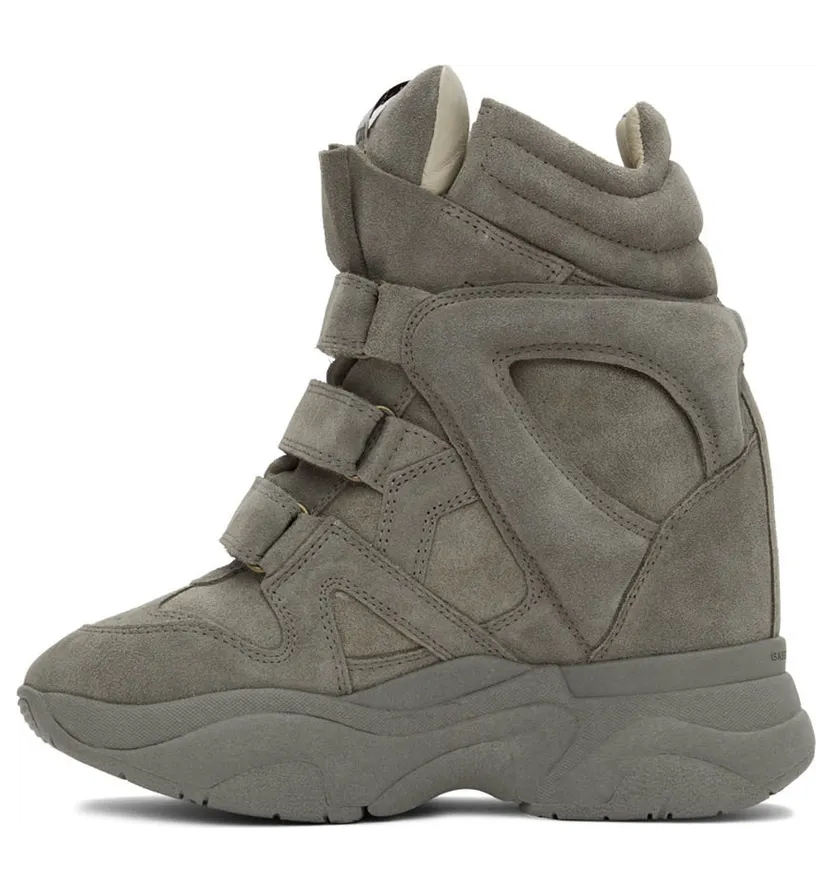Isabel Marant Beige Balskee Sneakers (22EBK0491-22E016S) (3)