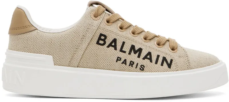 Balmain Beige B-Court (YN1VI690TWCL)