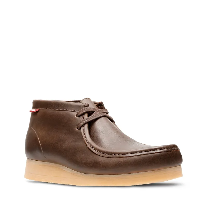 Clarks Stinson Hi Brown Oily Gras Marron Brown Oily Gras Marron (26063363)