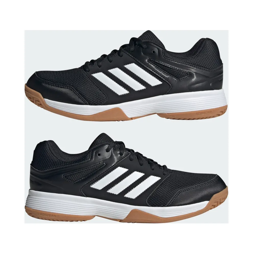 Adidas Speedcourt Indoor Core Black / Cloud White / Gum (IE8033)