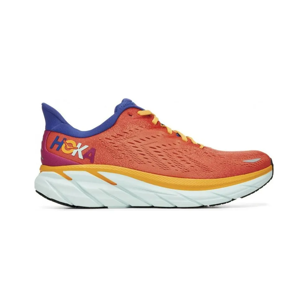 Hoka One Clifton 8 Fiesta Orange Purple (1119393-FBLN)