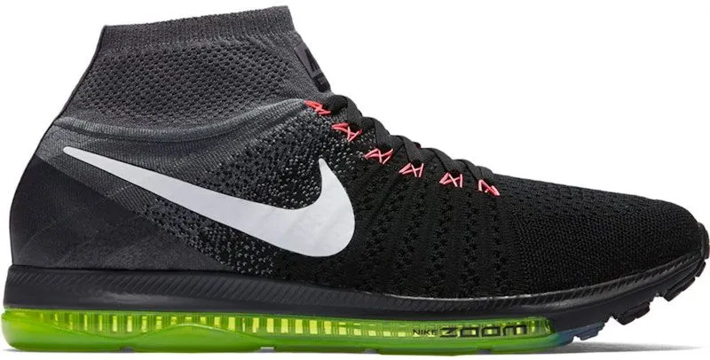 Nike Zoom All Out Flyknit Black White Volt (845361-002)