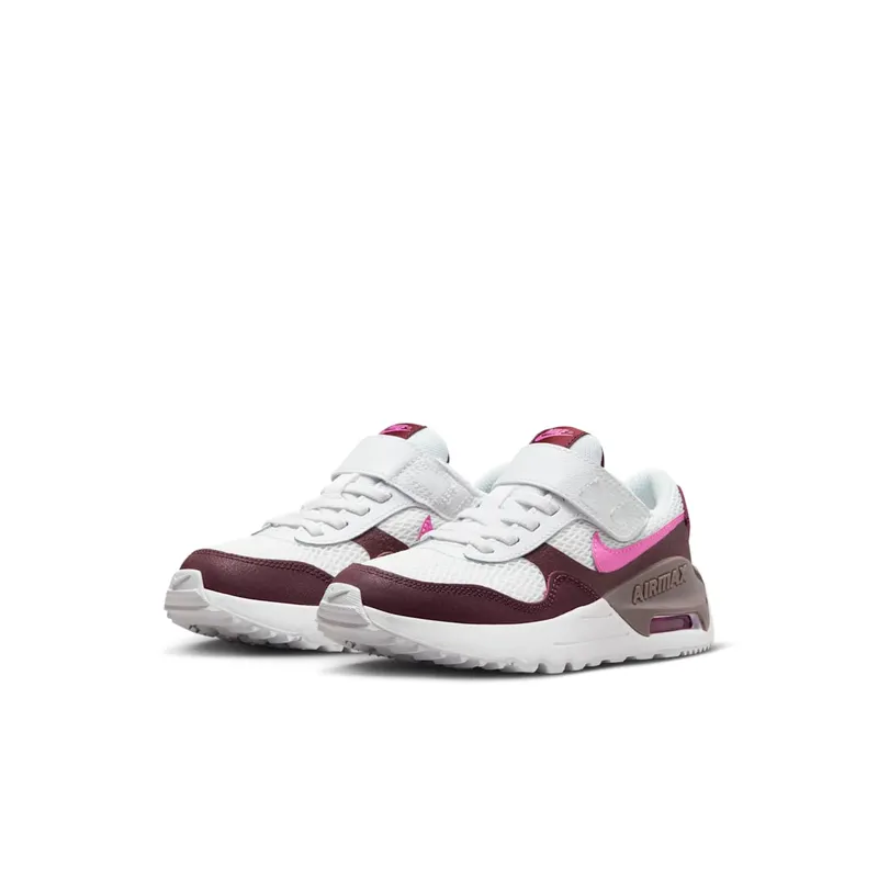 Nike Air Max SYSTM White Burgundy Crush Violet Ore Playful Pink (DQ0285-116)