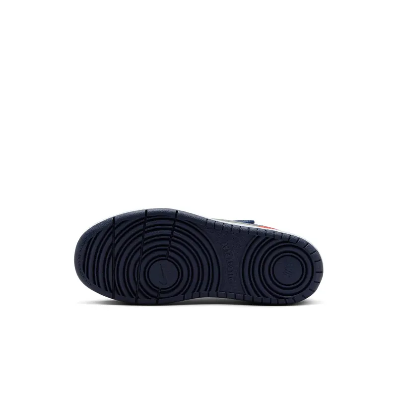 Nike Court Borough Low Recraft Midnight Navy Team Orange Light Silver Hyper Royal (DV5457-401)
