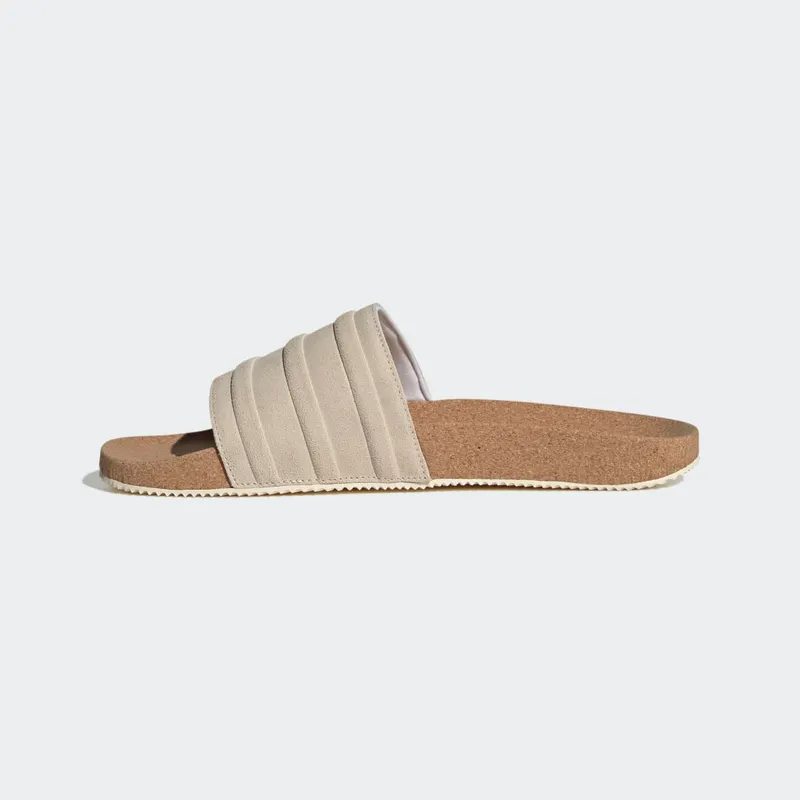 adidas adilette Premium Slides Wonder White / Wonder White / Blue (ID2016)