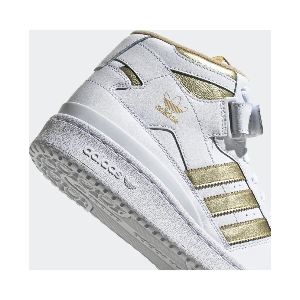 adidas Forum Mid Cloud White / Matte Gold / Beige Tone (GX5055)