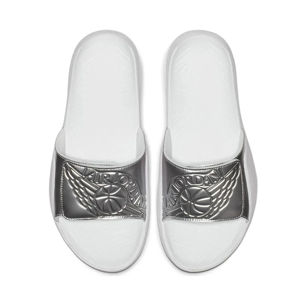 Jordan Hydro 7 White Silver White/Metallic Silver (AA2517-101)