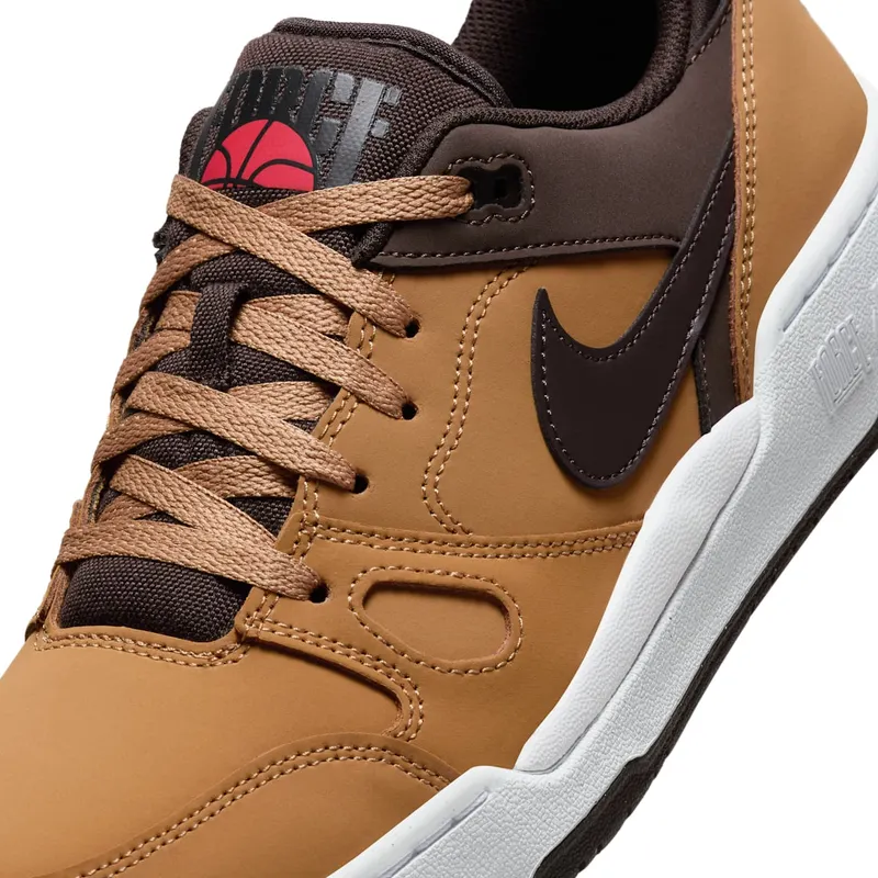 Nike Full Force Low Premium Flax Baroque Brown White Velvet Brown (HF7734-200)