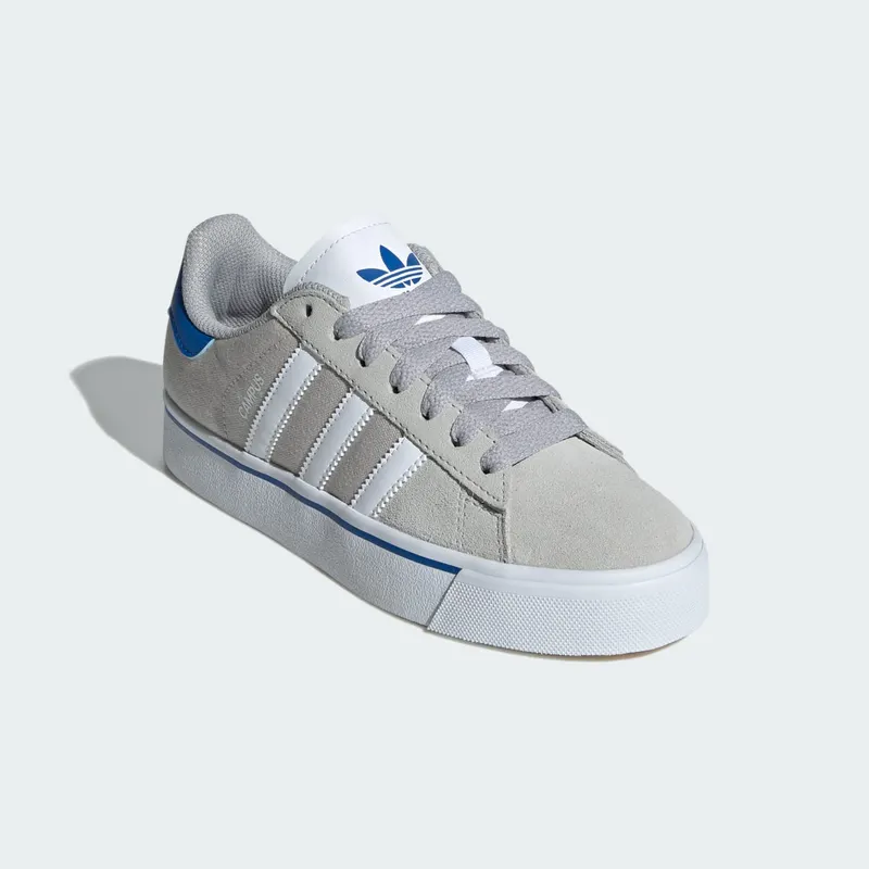 adidas Campus Vulc Grey White Blue (IH8039)