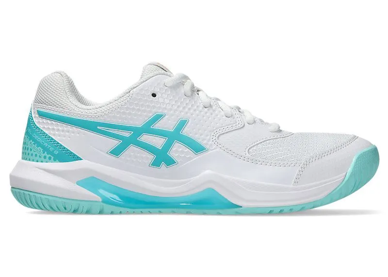 ASICS Gel-Dedicate 8 Pickleball White Energy Aqua (1042A236-102)