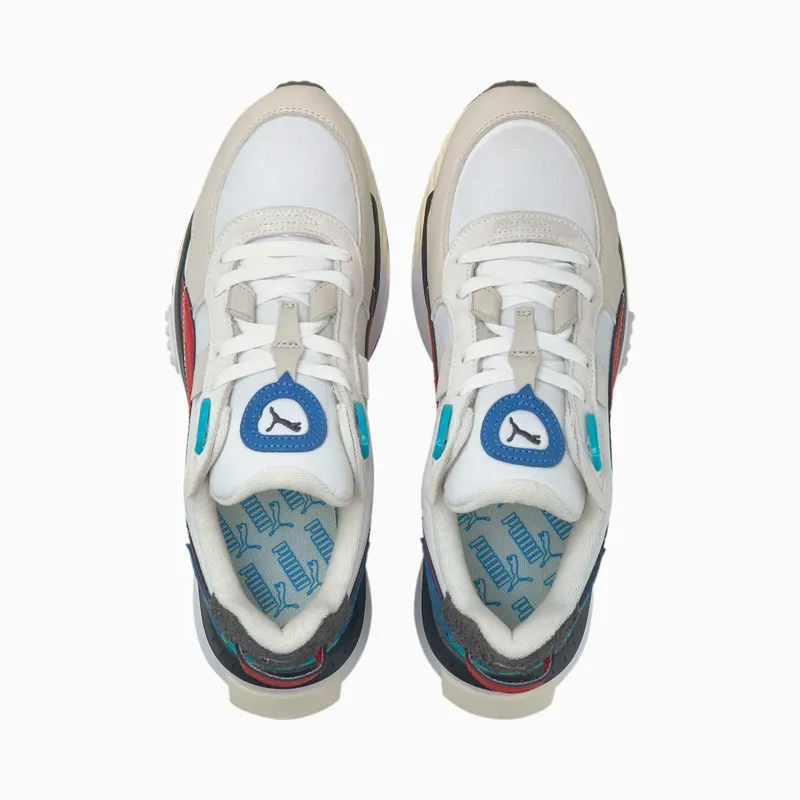 Puma Wild Rider Layers White/Red (380697-01)
