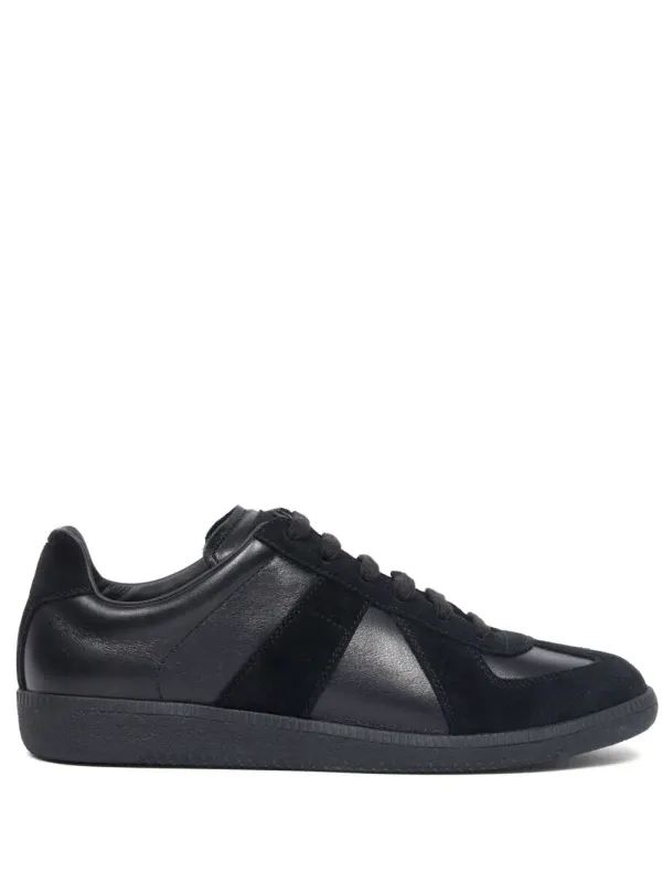 Maison Margiela Replica low-top leren sneakers – Black (S58WS0109P1897)
