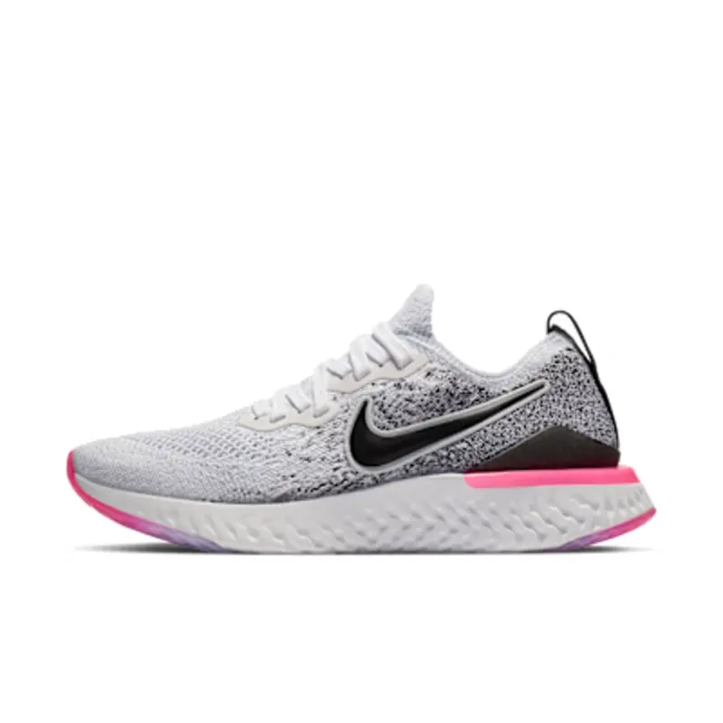 Nike Epic React Flykint 2 “White / Hyper Pink / Blue Tint / Black” (BQ8927-103)