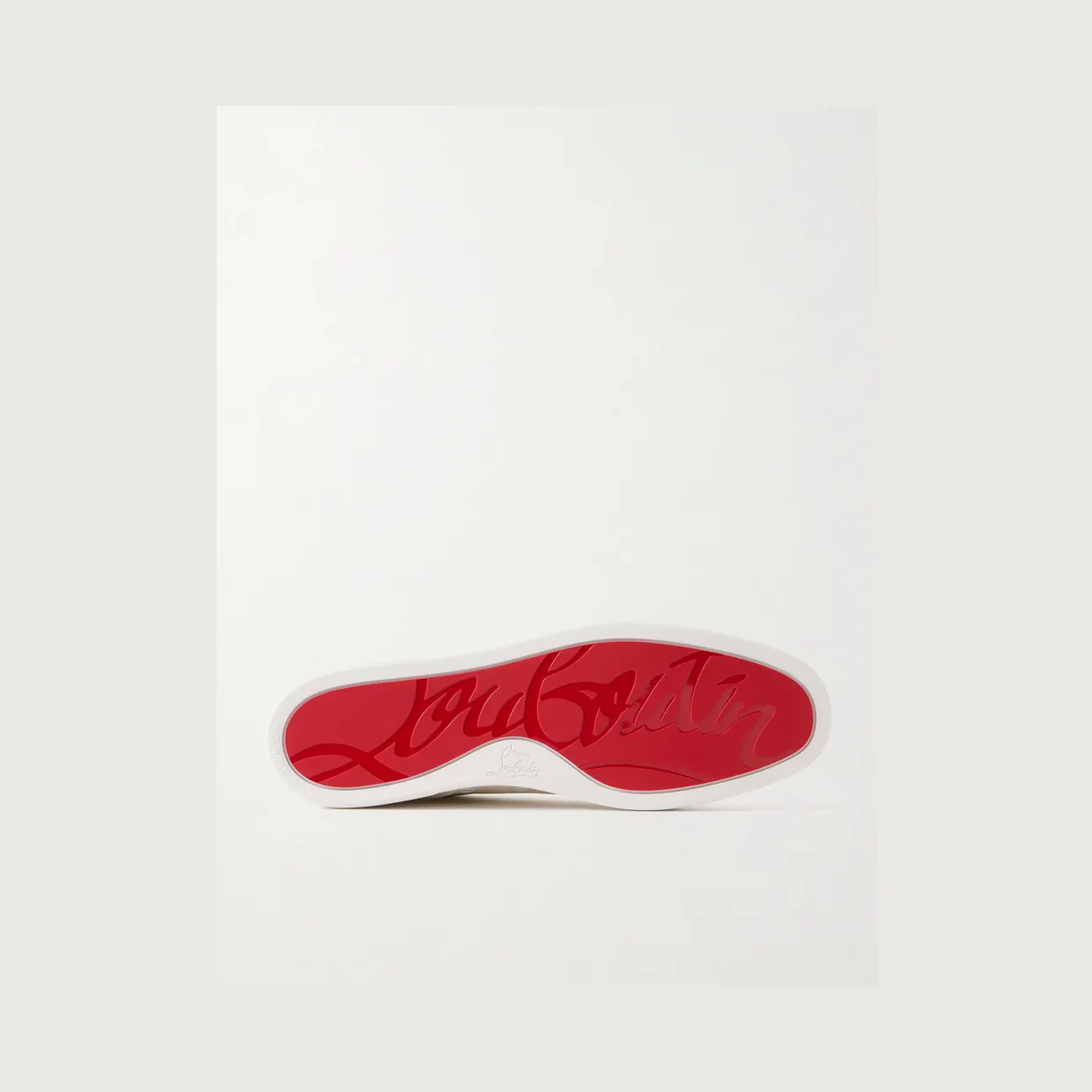 Christian Louboutin Rantulow Full-Grain Leather Sneakers White (3250203) (3)