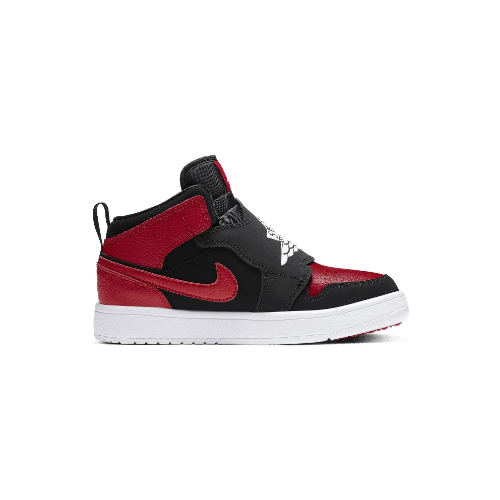 Jordan Sky 1 Bred (PS) Black/White-Gym Red (BQ7197-001)