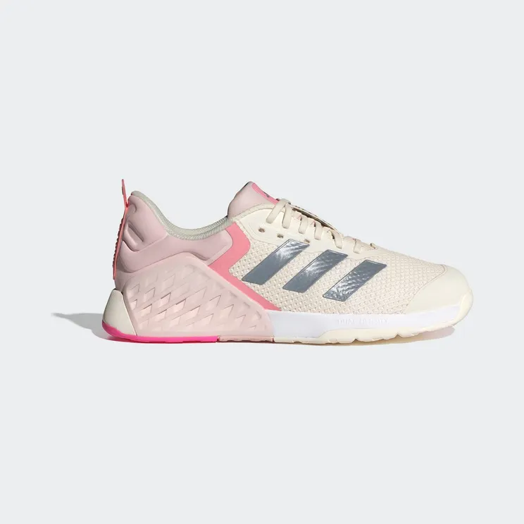 adidas Dropset 3 Chalk White Iron Metallic Semi Pink Spark (ID8635)
