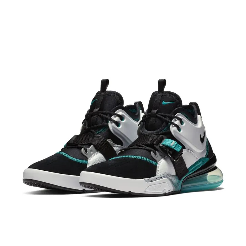 Nike Air Force 270 Command Force Black/Wolf Grey-Blue Emerald-White (AH6772-008)