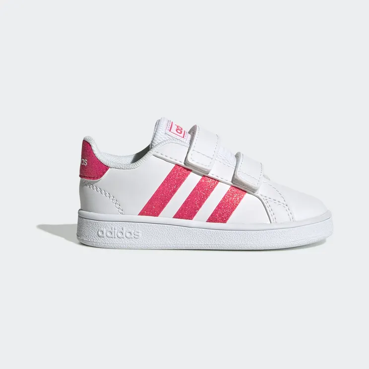 adidas Grand Court Cloud White / Real Pink / Cloud White (EG3815)