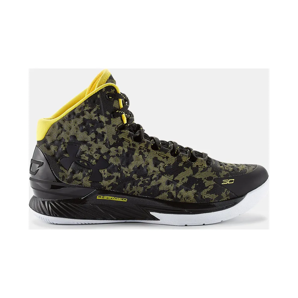 Under Armour UA Curry 1 Away Black/Taxi (1258723-001)