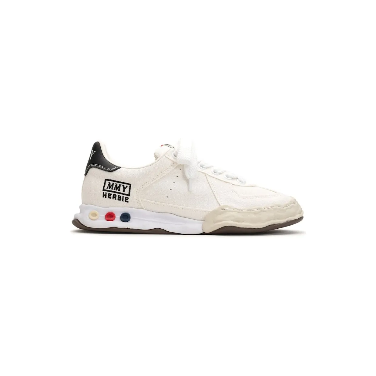 Maison Mihara Yasuhiro Herbie OG Sole Canvas Low White (A15FW736-WHT)