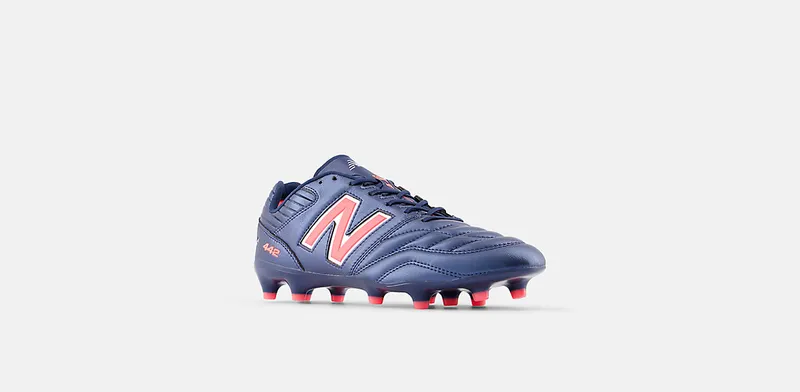 New Balance 442 Pro FG v2 Navy Silver Energy Red (MS41FMP2)