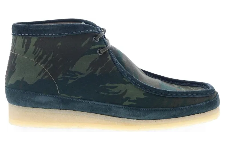 Clarks Originals Wallabee Boot Green Camouflage (26177769)