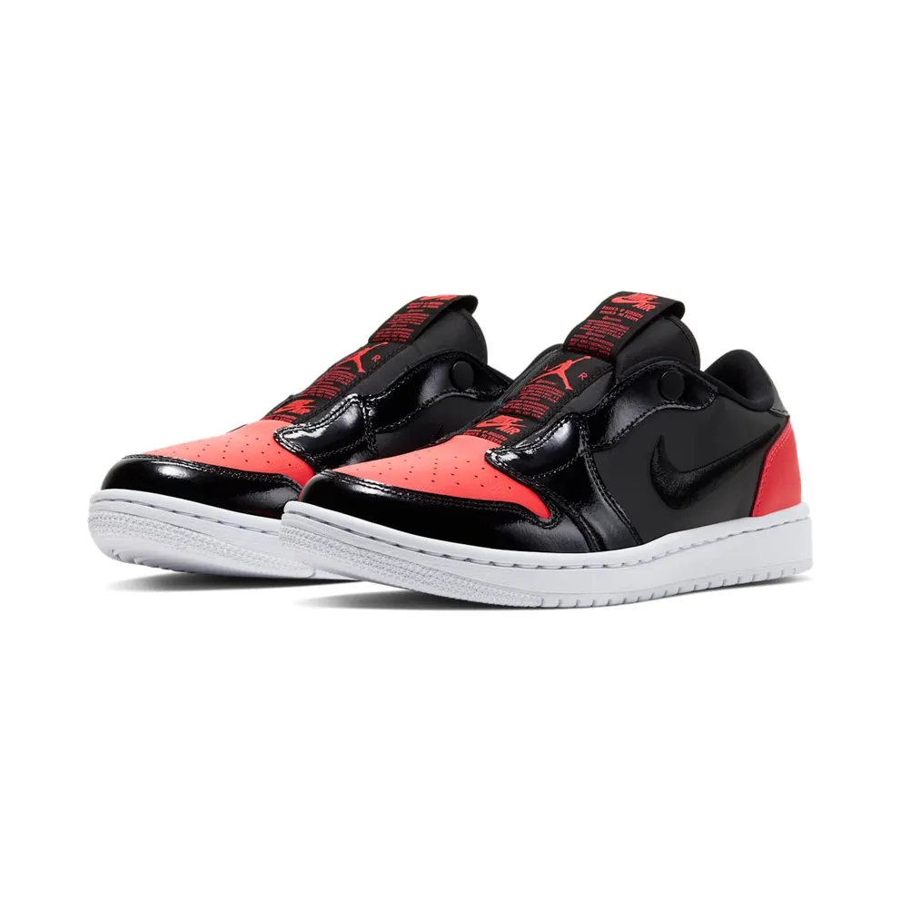 Jordan 1 Low Slip Black Hot Punch (W) Punch/Black-White (AV3918-600)