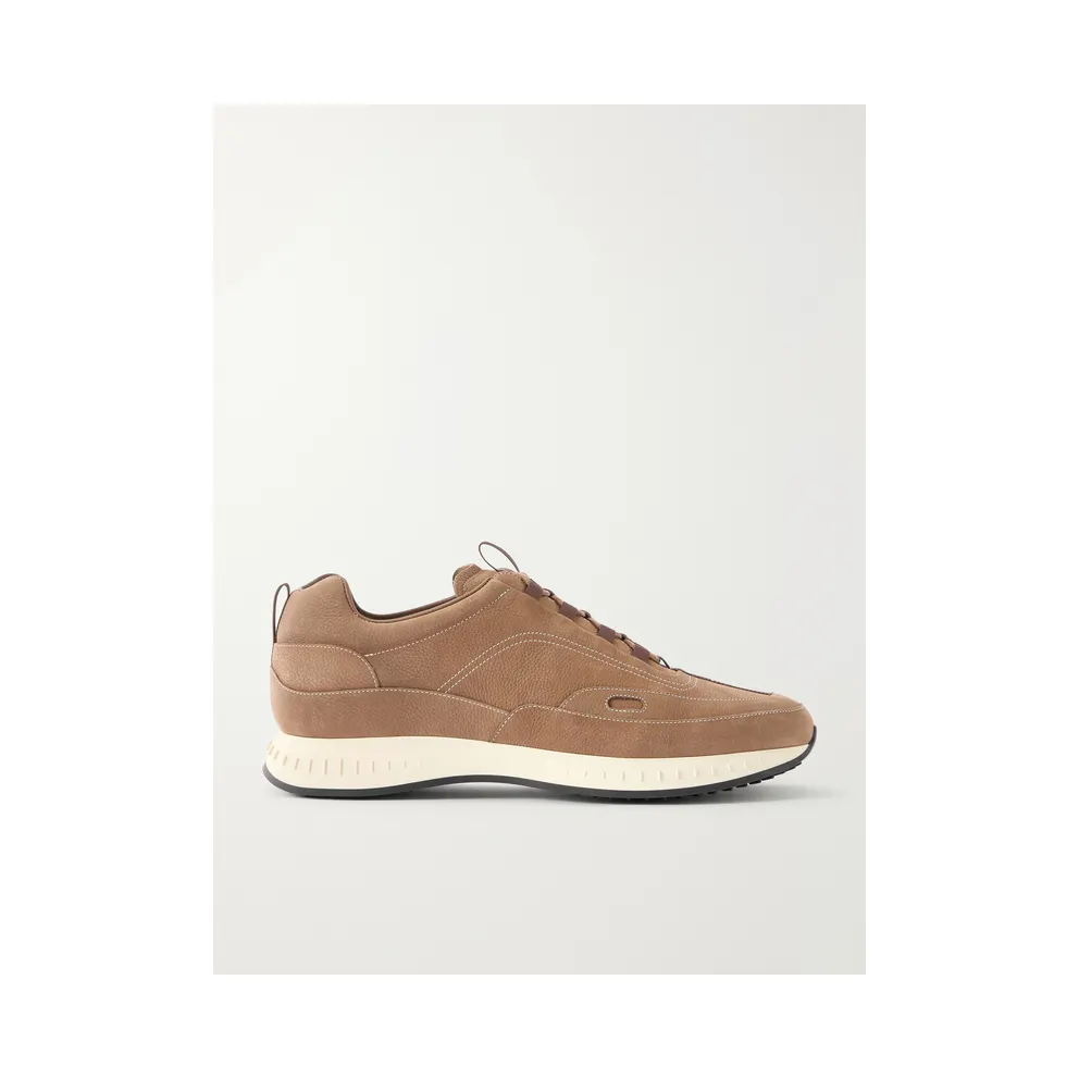 John Lobb Laced Stream Nubuck Brown (AAJ91JL)