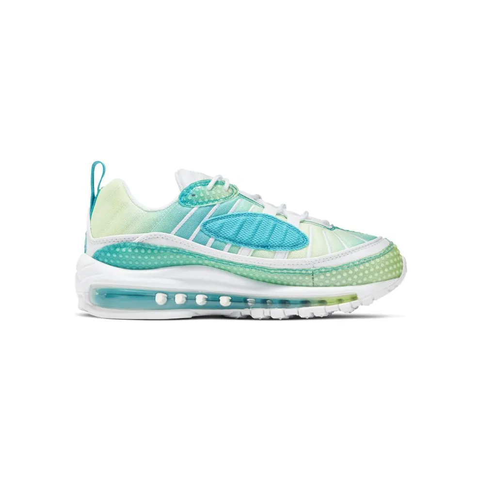 Nike Air Max 98 Bubble Pack (W) Oracle Aqua/Barely Volt-White-White (CI7379-300)