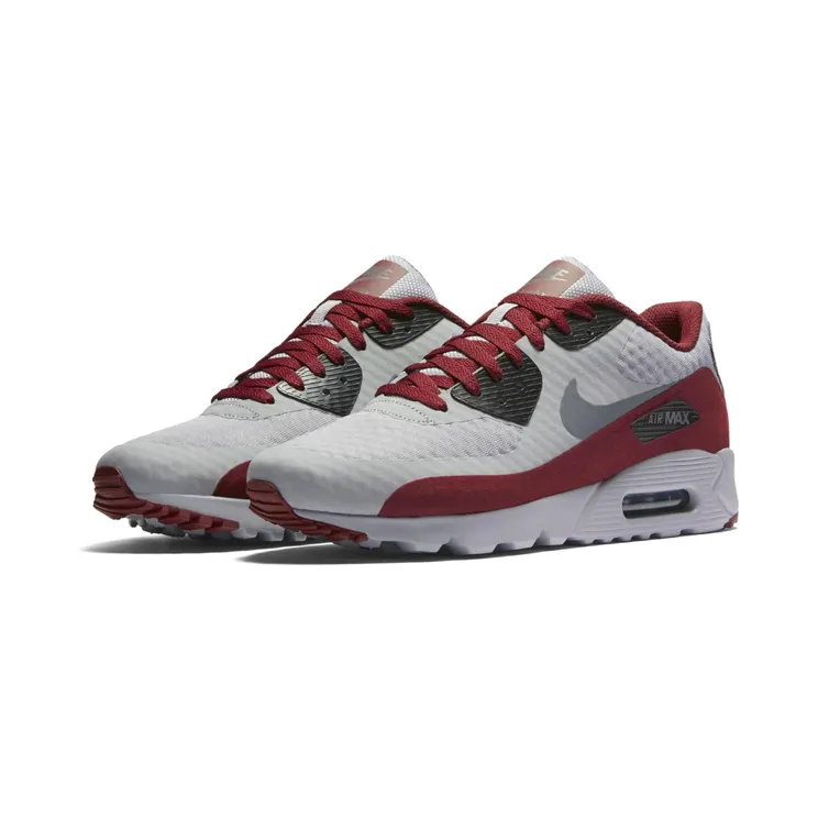 Nike Air Max 90 Ultra Wolf Grey Team Red (819474-012)