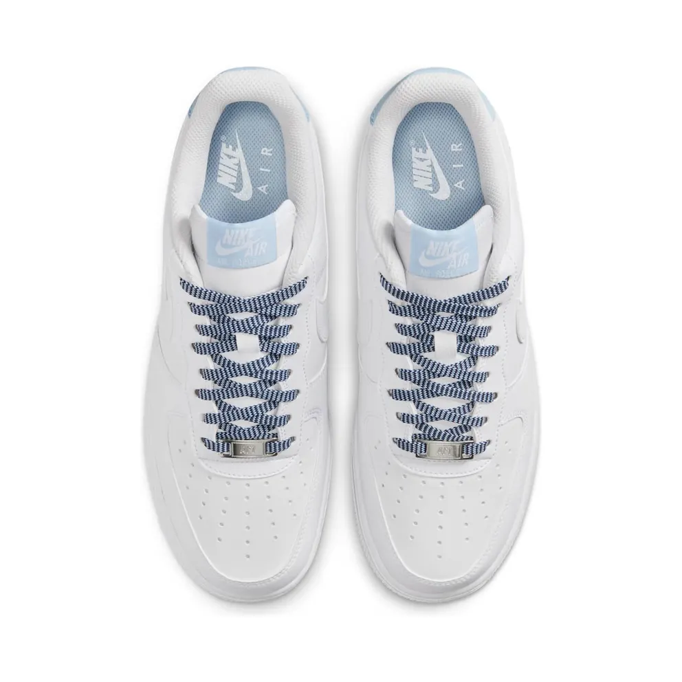 Nike Air Force 1 Low ’07 White Light Armory Blue (IB7167-101)