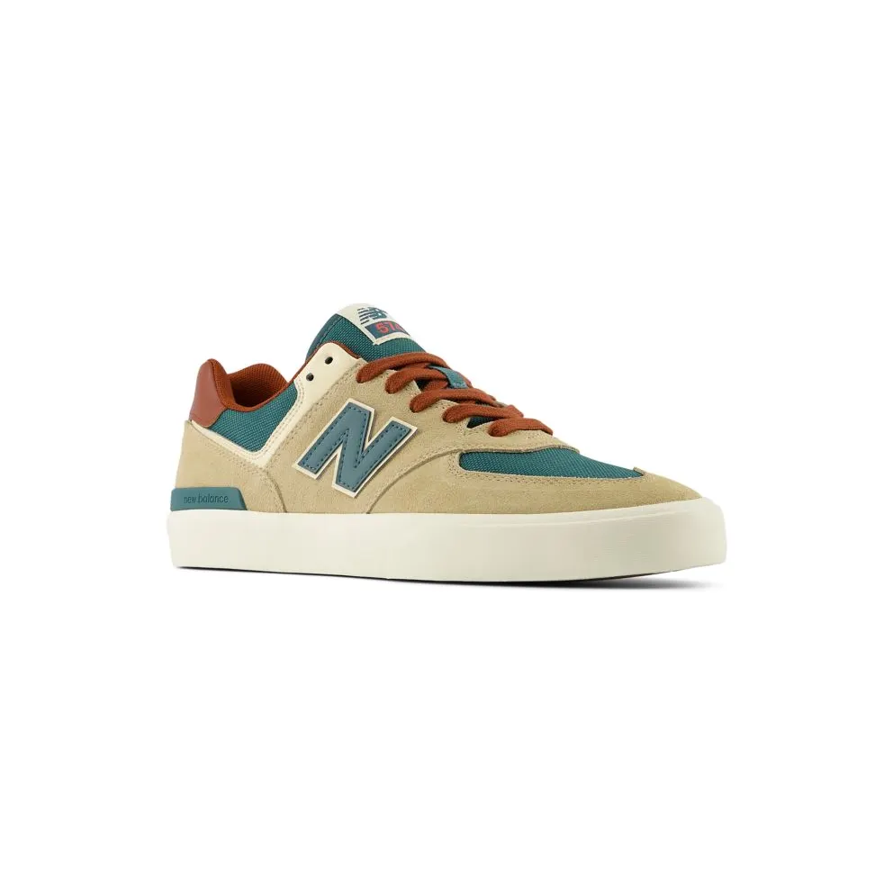 New Balance Numeric 574 Vulc Tan Forest Green (NM574VTF)