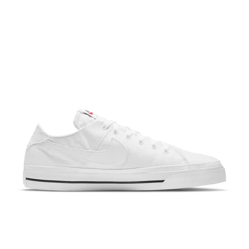 Nike Court Legacy Canvas White Black (CW6539-100)