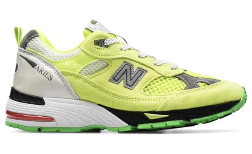 New Balance 991 MiE Aries Lime (W) (W991AFL)