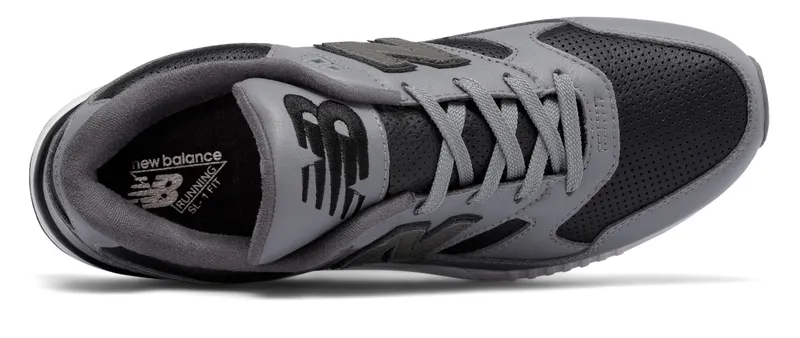 New Balance 530 Lux Leather Steel Grey Black Steel Grey/Black (M530VTA)
