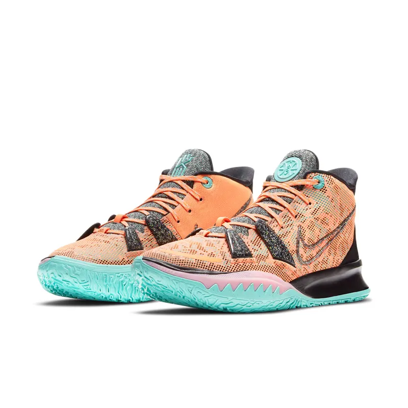 Kyrie 7’Play for the Future’Basketball Shoe Orange (DD1447-800)
