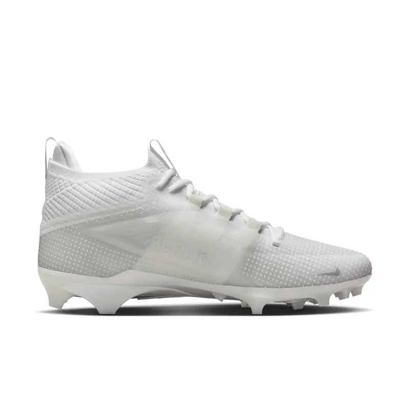 Nike Alpha Menace 4 Elite “White Metallic Silver” (FD7036-101)