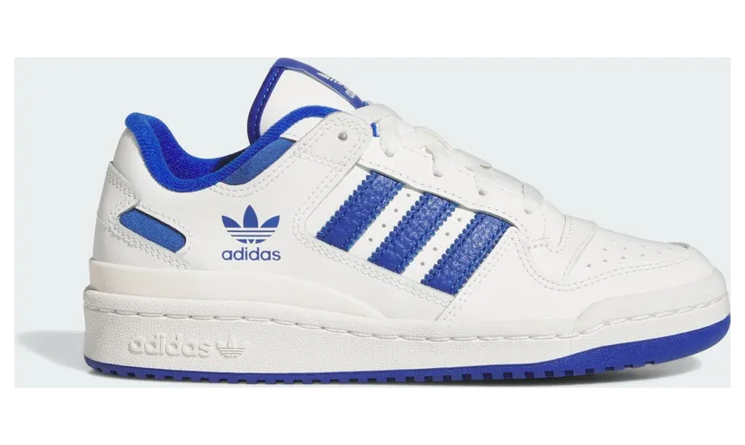 Adidas Forum Low CL Kids Core White / Royal Blue / Core White (IH7917)