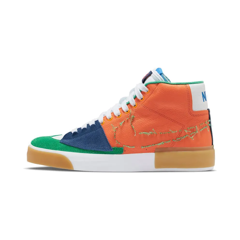 Nike SB Zoom Blazer Mid Edge Safety Orange University Gold (DA2189-800)