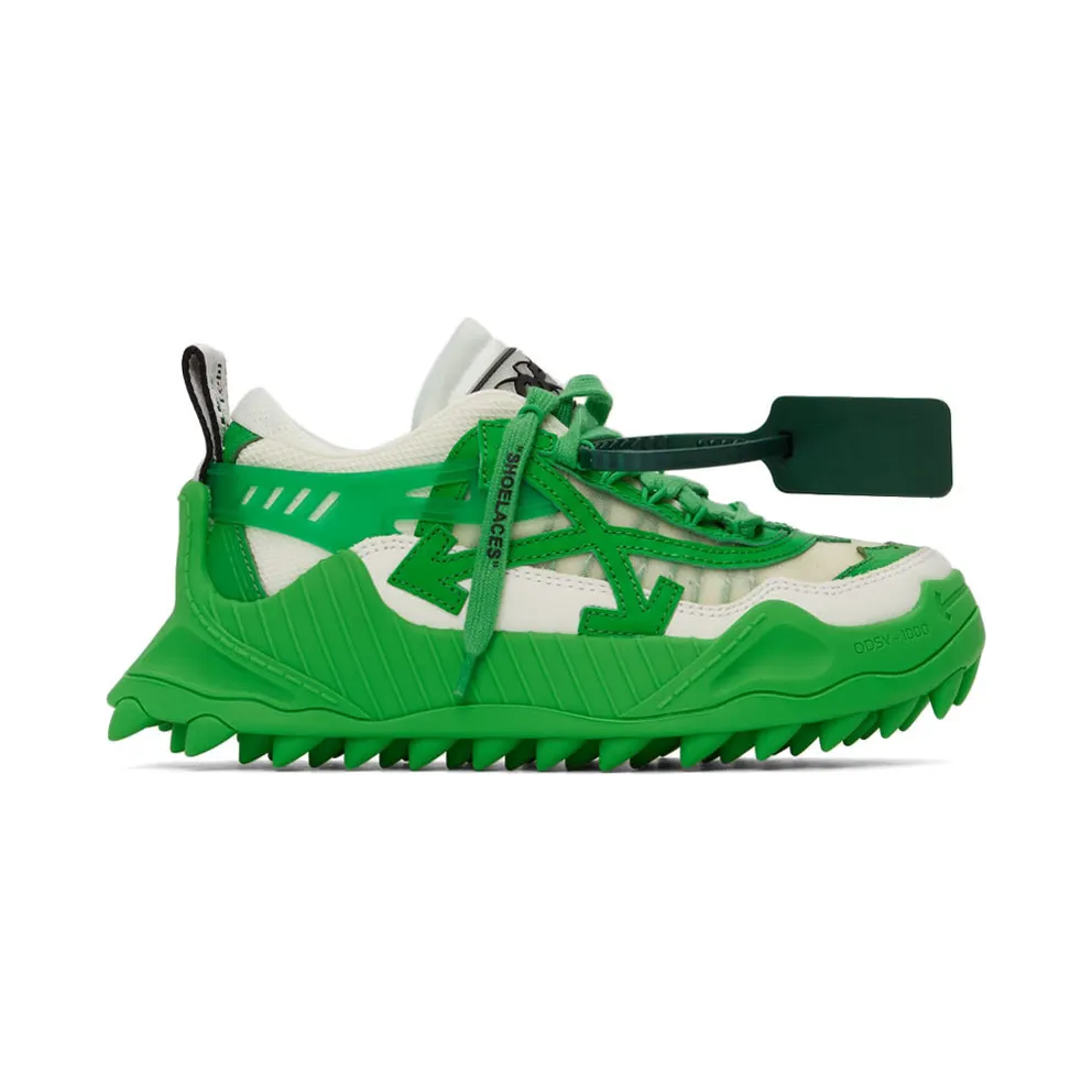 Off-White Off-White & Green Odsy 1000 (OWIA180S22FAB0010155)