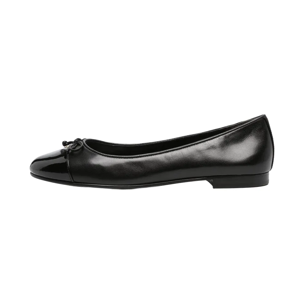 Tory Burch Claire Flat “Perfect Black” (154511-004)