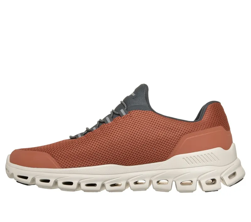 Skechers Glide-Step – Noltek Sneaker Orange/Houtskool