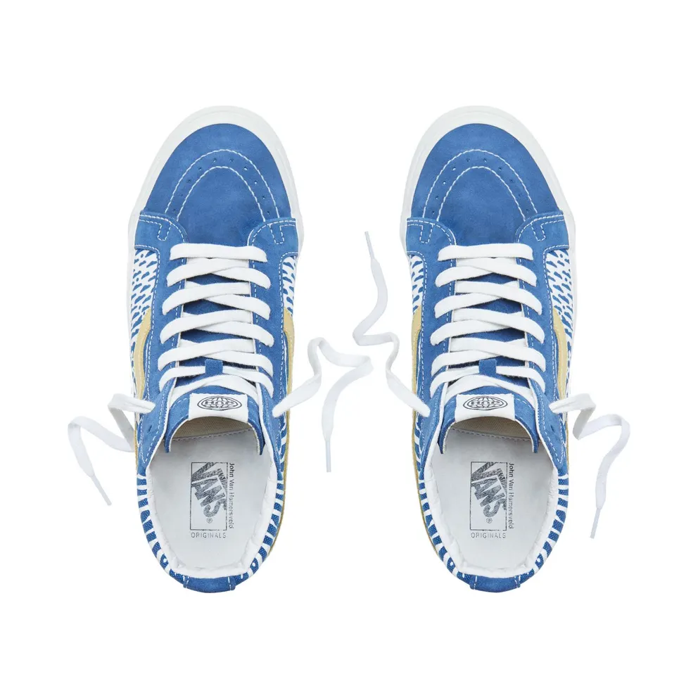 Vans Sk8-Hi John Van Hamersveld Blue Estate Blue (V003T0QM5)