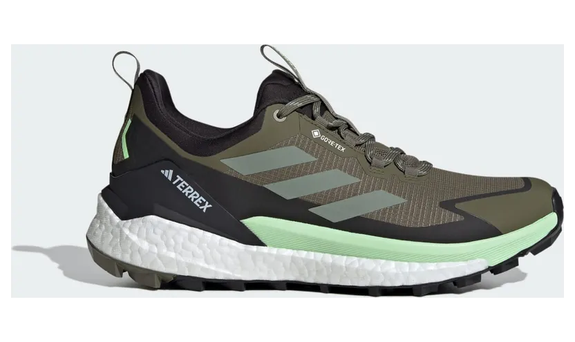 adidas Terrex Free Hiker 2.0 Low Gore-Tex Olive Strata Silver Green Core Black (IE5104)