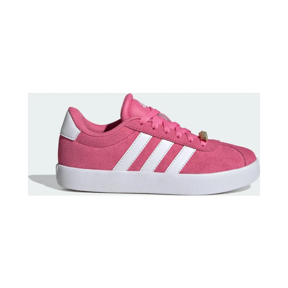 Adidas VL Court 3.0 Kids Pink Fusion / Cloud White / Grey Four (ID9072)