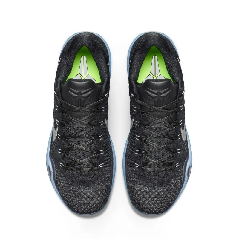 Nike Kobe 10 Elite HTM Arrowhead Black/Metallic Silver (805937-002)