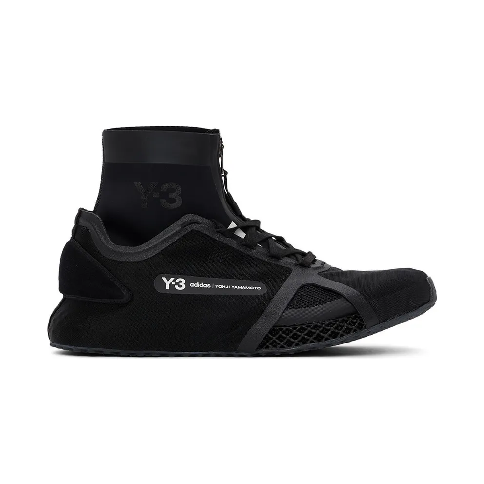 adidas Y-3 RUNNER 4D IOW Black / Black / Core White (GZ9141)