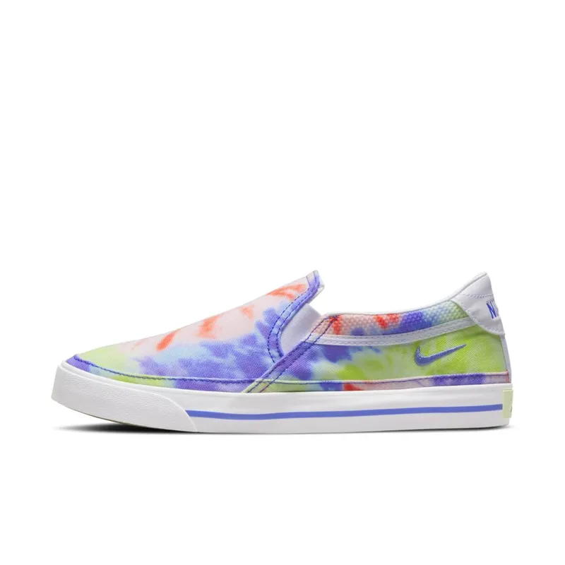 Nike Court Legacy Print Slip On Tie-Dye (W) (CZ1752-900)