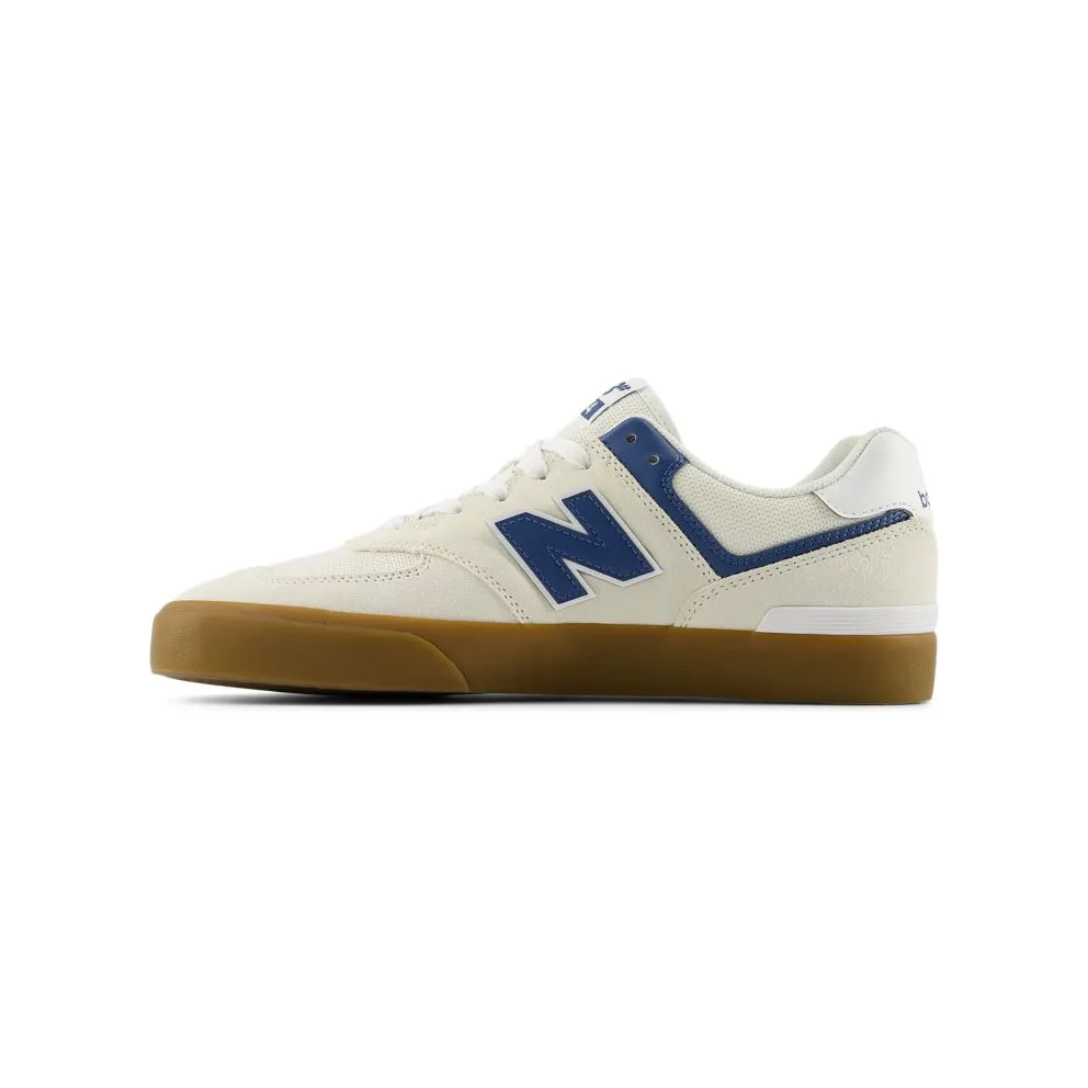 New Balance Numeric 574 Vulc Sea Salt Dark Shoreline Blue (NM574VRU)